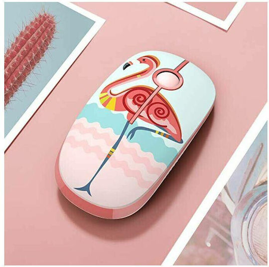 Tellur Flamingo Ασύρματο Ποντίκι Ροζ
