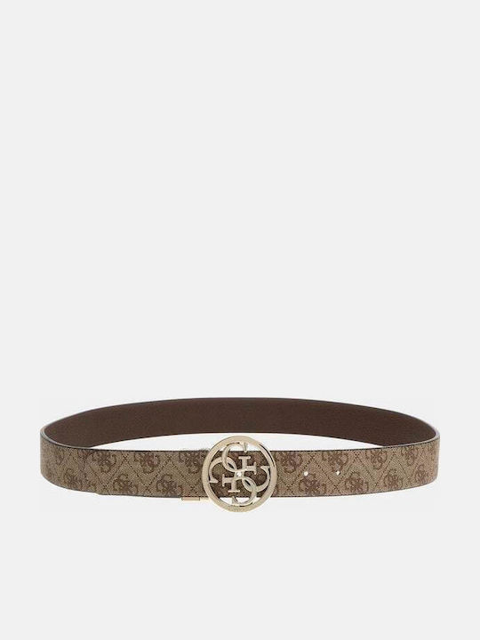 Guess Δερμάτινη Γυναικεία Ζώνη Καφέ Guess Δερμάτινη Γυναικεία Ζώνη Καφέ