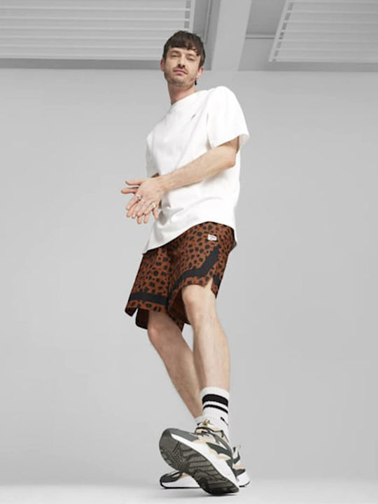 Puma Herrenshorts Teak-aop