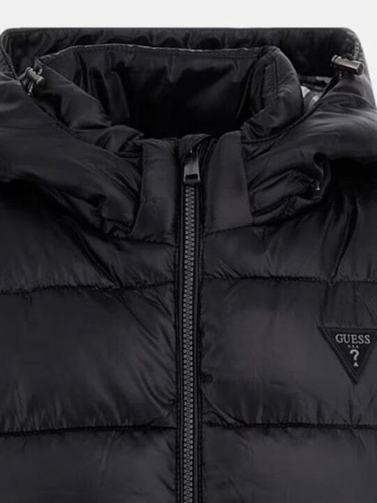 Guess Men's Sleeveless Puffer Jacket Black