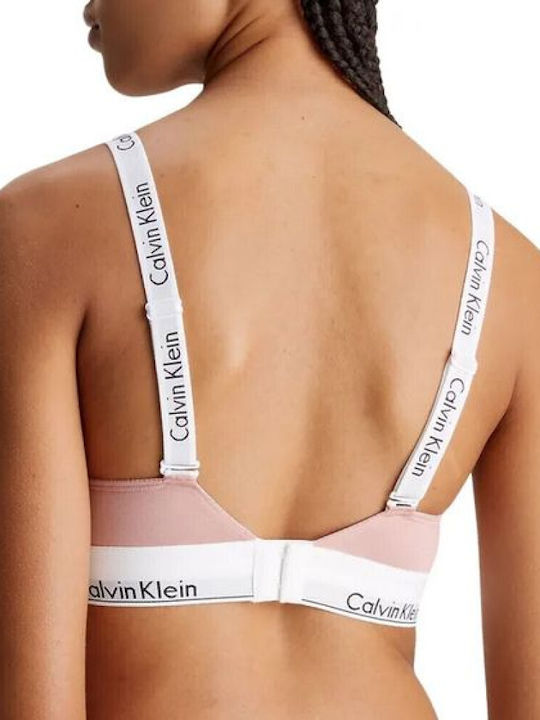 Calvin Klein Frauen Sport-BH Rosa mit Polsterung