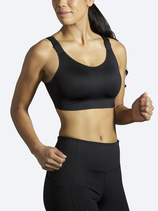 Scoopback 2.0 Damen Sport-BH Schwarz