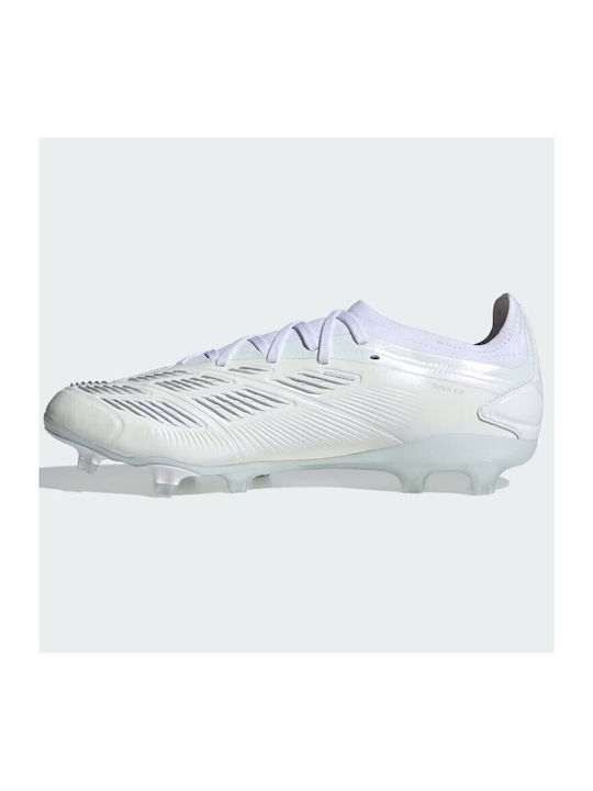 adidas Predator Pro Fußballschuhe mit Stollen Weiß