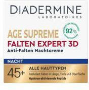 Diadermine Age Supreme Wrinkle Expert 3D Cremă de Față Hidratantă și Anti-îmbătrânire de Noapte 50ml