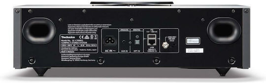 Technics Sound System 5 Ottava f SC-C70 SC-C70EG-S 100W with CD / Digital Media Player, WiFi and Bluetooth Silver