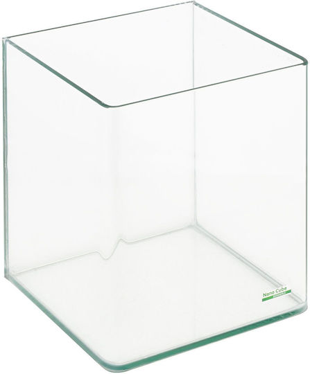 Dennerle Nano Cube Basic Fish Aquarium Capacity 20lt with Lighting, Filter and 25x25x30cm Beige