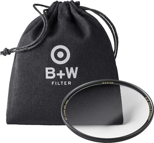 B+W Master Nano Lens Filter Clear Diameter 52mm with MRC Nano Coating (Easy Clean) for Photography Lenses