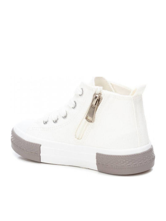Kinder Sneakers Hoch Weiß