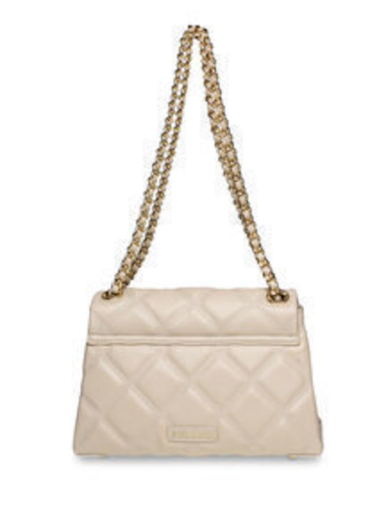 Bjolene Damen Schultertasche Beige