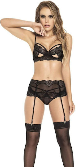 Mapale Sexy Dessous-Set Schwarz Mapale8708-BL