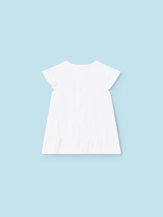 Mayoral Kids Dress White