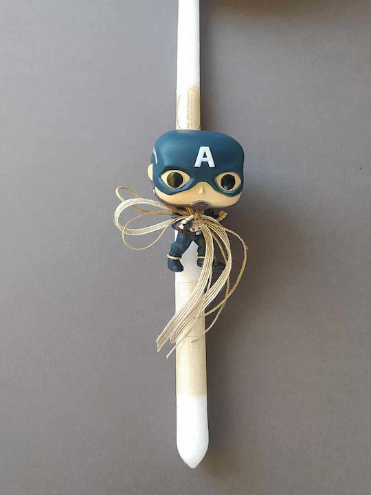 Osterkerze Avengers Runde