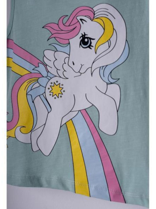 Εβίτα Παιδική Πιτζάμα Καλοκαιρινή Βεραμάν Unicorn
