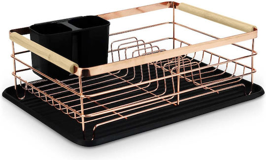 Massido Metallisches Gold Spülbeckenablauf 43x32x14cm