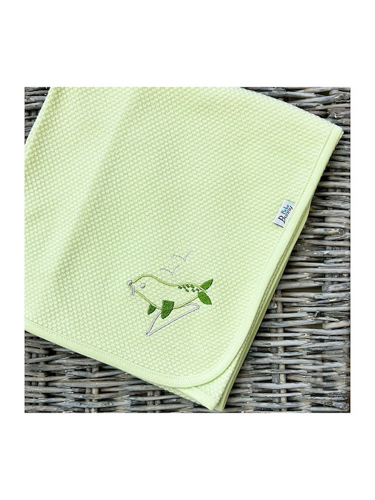 Bunny Bebe Swaddle Wrap Light Green