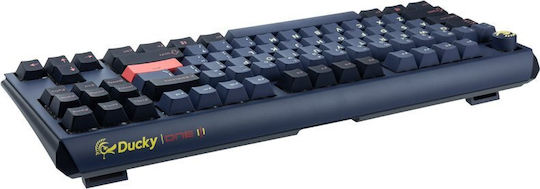 Ducky One 3 Cosmic Gaming Mechanical Keyboard Tenkeyless With Cherry MX Ergo Clear Switches And RGB Lighting English US