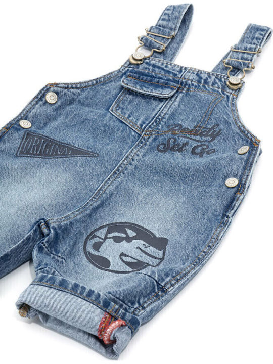 Original Marines Kinder-Jeanshosen Latzhose Blau