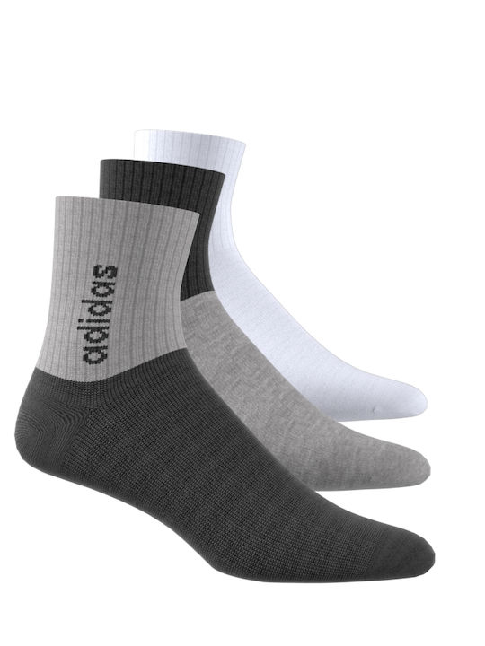adidas Șosete Pentru Copii Înălțime Până La Genunchi Crew Multicolore