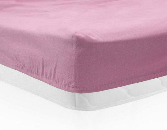 Heinner Dublu 140x200cm cu Elastic Roz