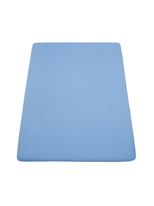Heinner Cearșaf Dublu cu Elastic 140x200cm. Albastru