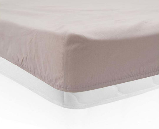 Heinner Cearșaf Single cu Elastic 90x200cm. Ecru