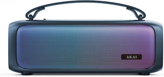 Akai Proffesional Ηχείο Bluetooth 8W με Ραδιόφωνο και Διάρκεια Μπαταρίας έως 7 ώρες Μπλε ABTS-08BL