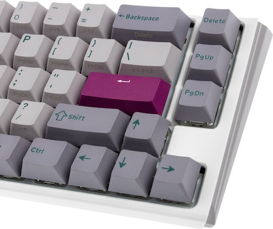 Ducky One 3 SF Gaming Mechanical Keyboard 65% with Cherry MX Ergo Clear switches and RGB lighting (English US) Mist Grey