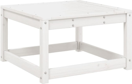 Set Cameră De Zi Pentru Exterior 5 Piese Albe