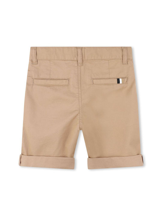 Παιδική Βερμούδα Chino Boss Beige