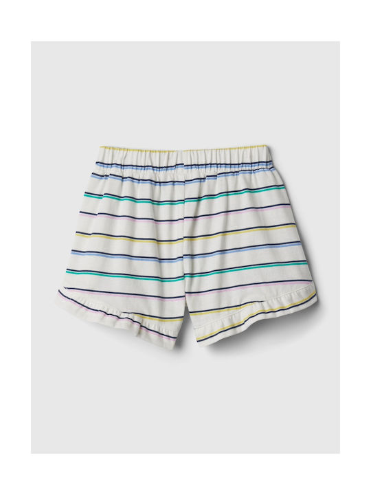 Babygap Mix And Match Pull-on Shorts White Multi Stripe