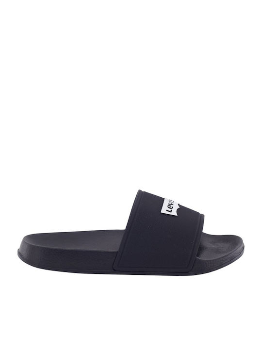 Levi's Kids' Sandals Black Pool