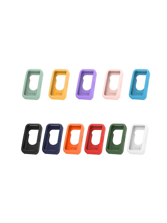 Protective Case Силиконов Калъф в Оранжев цвят за Huawei Band 8