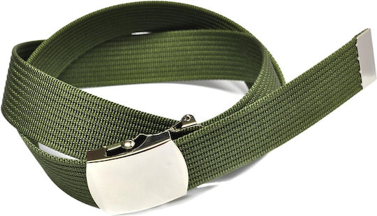 Green Dark Men's Military Belt