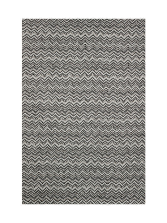 Straw Carpet Breeze 191/98 Beige Dark grey Zik Zak - Colore Colori 1,70x2,40