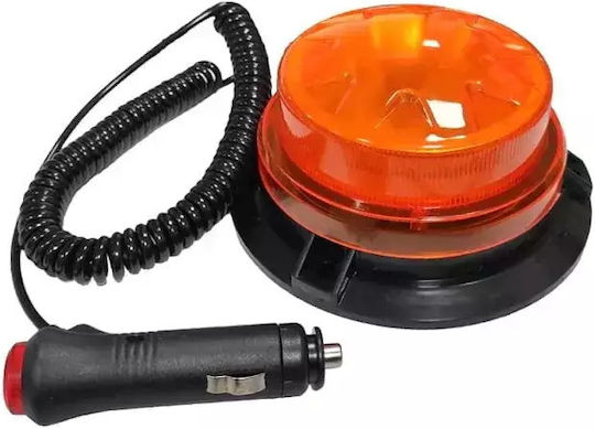 LED Car Beacon 12-24V Orange 015