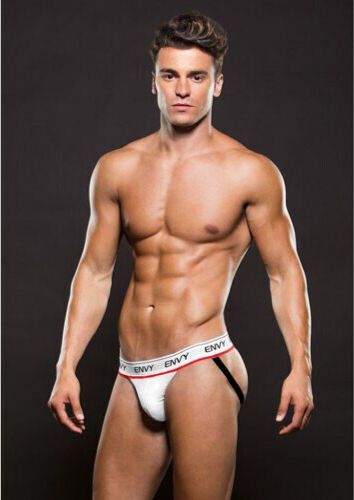 Chisa Novelties Ανδρικό Εσώρουχο Jockstrap Λευκό