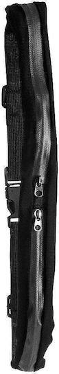 Crossbody-Tasche mit 2 Fächern für Smartphone, Schwarz