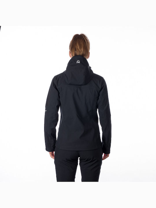 Northfinder - Women's Travel Elegant Softshell Jacket 3l Jeanne - Black