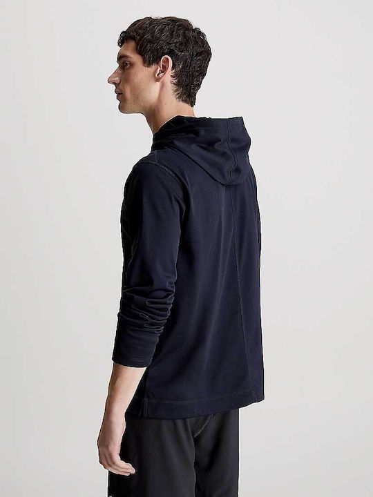 Calvin Klein Men's Sweatshirt with Hood black