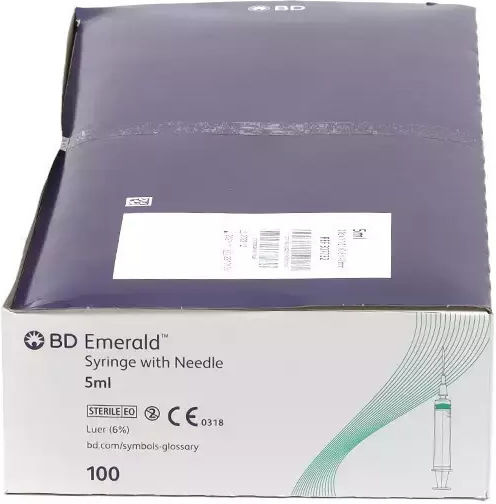 Syringes Emerald B.d. 5ml 21g X 40mm - 100pcs