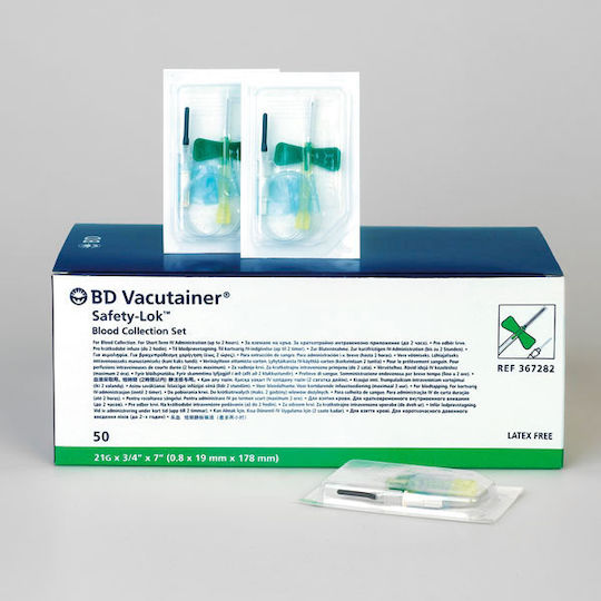 B.d. Vacutainer Blutentnahmenadeln 21g - 50 Stk