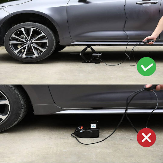 Electric Car Jack with Lifting Controller 2t 100w - Electric Jack Lighter Powered