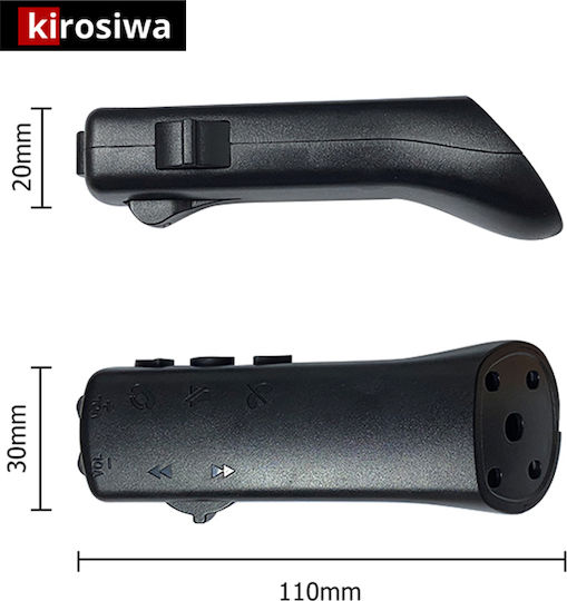 Kirosiwa Car Steering Wheel Controller (universal OEM Android Calls Volume Mute Music Phone Factory Type Camera Mp5 Screen 1-din 2-din Radio Control Steering Wheel Buttons Voice 2din Remote Control Radio) (12 Interest-Free Installments)