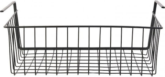 Zeller Pendant Metal Shelf 41x26x15cm Black