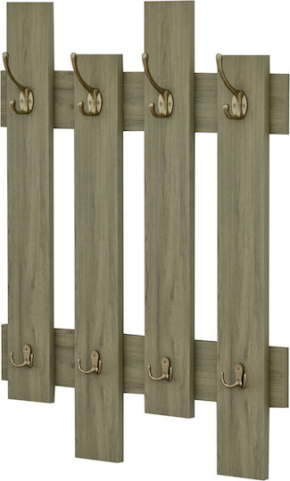 Κρεμαστρα Εισοδου Fb98940.12 Μελαμινη Σε Olive Green 64x4x79υεκ.