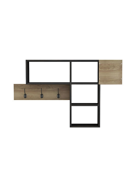 Homemarkt Entry Pendant & Shelves Harlan Hm8973.13 Natural black marble 99,5x15x61y