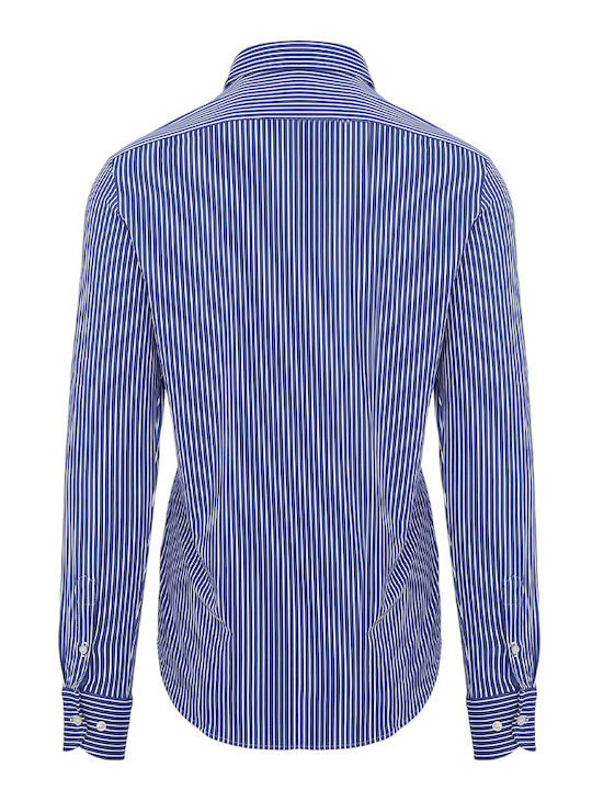 Herrenhemd Paul&Shark Gestreift Blau Stretch 24413210r-vf8 Regular Fit Herrenhemd Paul&Shark Gestreift Blau Stretch 24413210r-vf8 Regular Fit