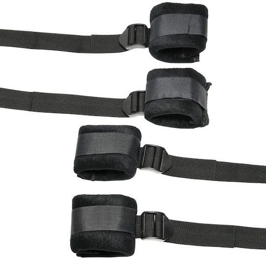 Xr - Bedroom Bliss Black Bed Ties