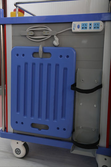 Easywell Τροχήλατο Τραπεζάκι Νοσηλείας 01328