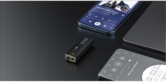 Fiio KA3 Φορητός Ψηφιακός Ενισχυτής Ακουστικών Μονοκάναλος με DAC, USB και Jack 3.5mm